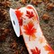 Designer's Shop WR 63-5104 2.5” x 10 yard Autumn Maple Leaves wired edge ribbons